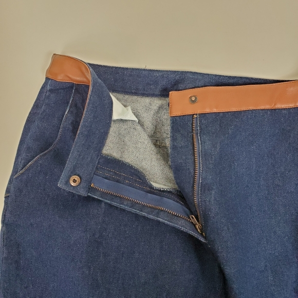 Vtg high waisted bootcut Forenza jeans size 12 - Picture 2 of 7